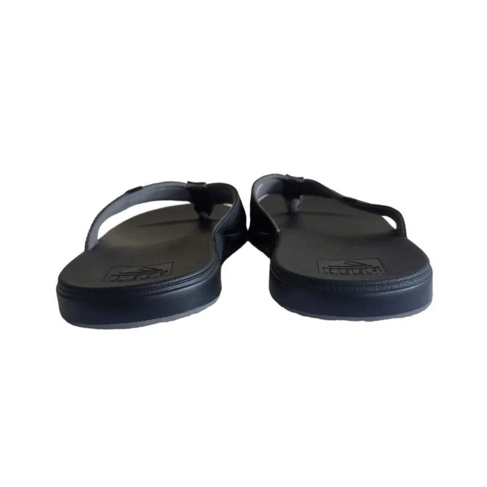 Reef Men's Cushion Phantom Flip-Flop Thong Sandals Black Size 12 NEW
